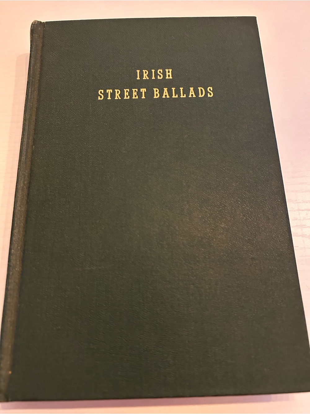 1960 1st US Ed Irish Street Ballads Colm O Lochlainn HC Shaughnessy Coll